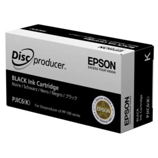 Epson PP-100 (PJIC6) Noir - Cartouche d'encre Epson d'origine (C13S020452)