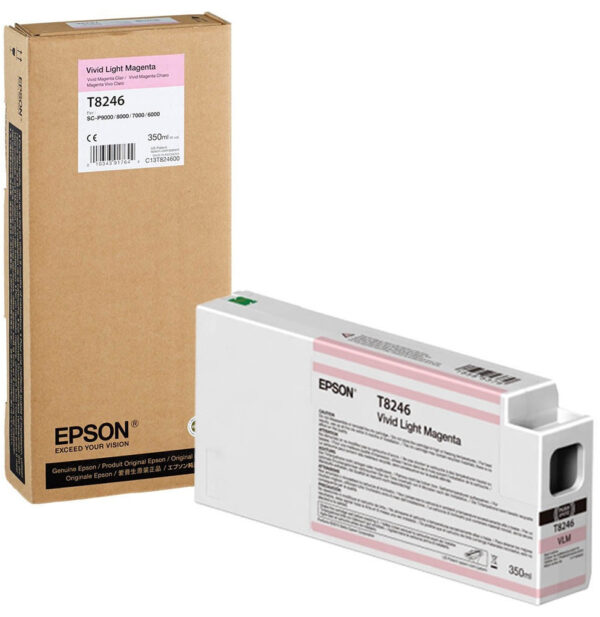 Cartouche d'encre Epson T824600 - Magenta pâle (C13T824600)
