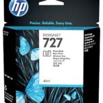 Prix HP 727 Noir Photo - Cartouche d'encre HP d'origine (F9J79A) -  3564.00 -  3564.00