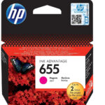 HP 655 Magenta - Cartouche d'encre HP d'origine (CZ111AE)