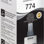 Epson 774 BK (T7741) Noir - Bouteille d'encre Epson d'origine (C13T77414A)