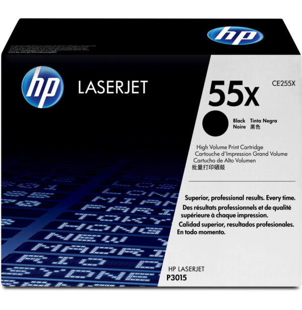 Prix HP 55X Noir (CE255X) - Toner grande capacité HP LaserJet d'origine -  5340.00 -  5340.00