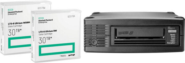 Cartouche de données HPE LTO-8 Ultrium 30 To RW (Q2078A) – Image 2