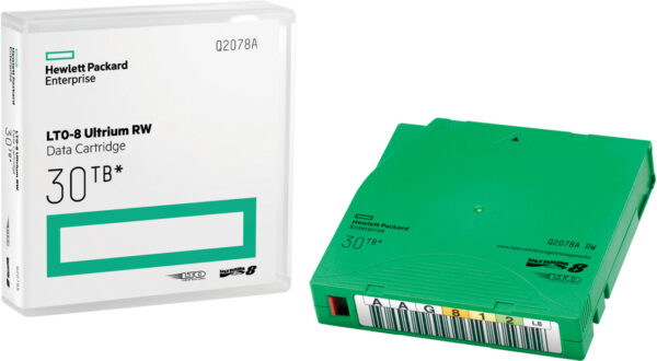Cartouche de données HPE LTO-8 Ultrium 30 To RW (Q2078A) – Image 4