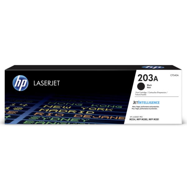 Prix HP 203A Noir (CF540A) - Toner HP LaserJet d'origine -  1051.00 -  1051.00