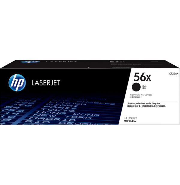 Prix HP 56X Noir (CF256X) - Toner grande capacité HP LaserJet d'origine -  980.00 -  980.00