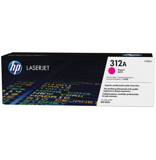 Prix HP 312A Magenta (CF383A) - Toner HP LaserJet d'origine -  2844.00 -  2844.00