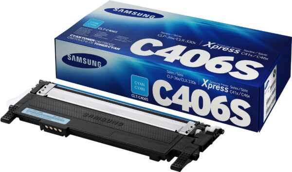 Prix Cartouche de toner Samsung CLT-C406S - Cyan (ST986A) -  1130.00 -  1130.00