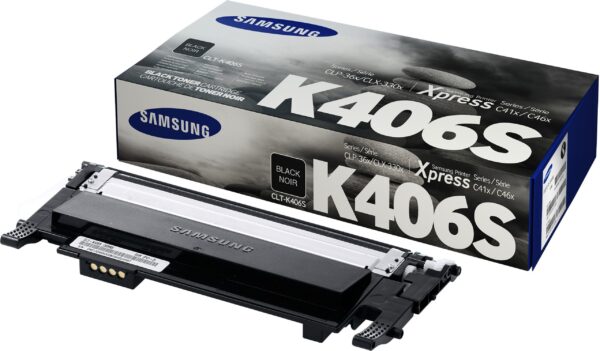 Prix Cartouche de toner Samsung CLT-K406S - Noir (SU120A) -  1178.00 -  1178.00