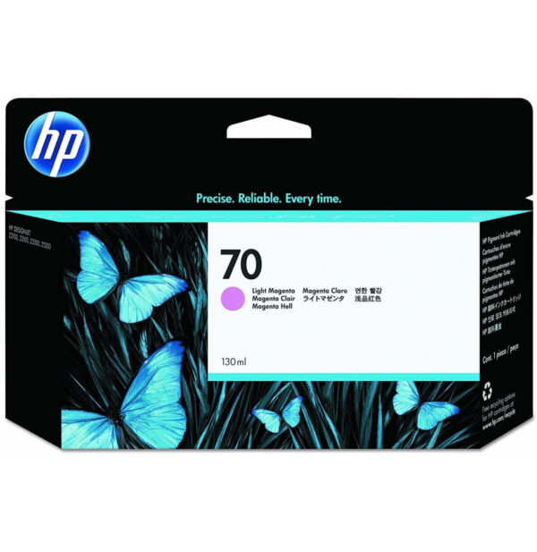 Prix HP 70 Magenta Clair - Cartouche d'encre HP d'origine (C9455A) -  1956.00 -  1956.00