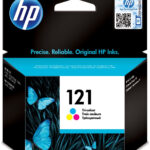 HP 121 trois couleurs - Cartouche d'encre HP d'origine (CC643HE)