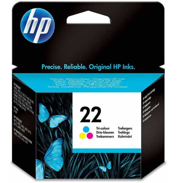 Prix HP 22 trois couleurs - Cartouche d'encre HP d'origine (C9352AE) -  - 
