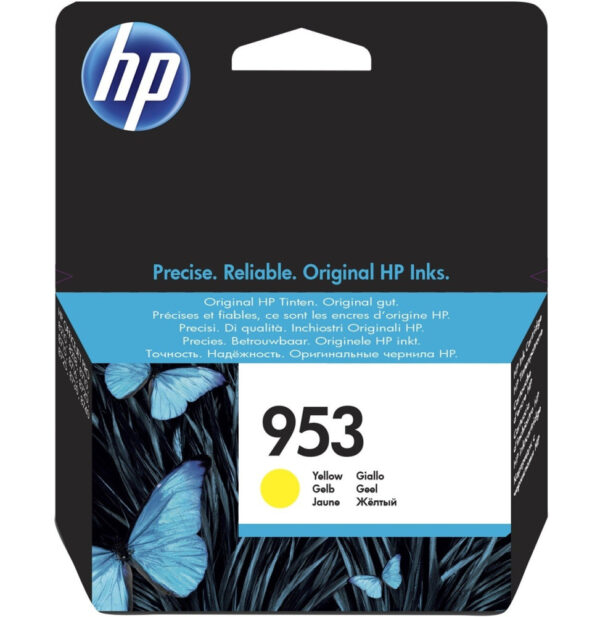 Prix HP 953 Jaune - Cartouche d'encre HP d'origine (F6U14AE) -  456.00 -  456.00