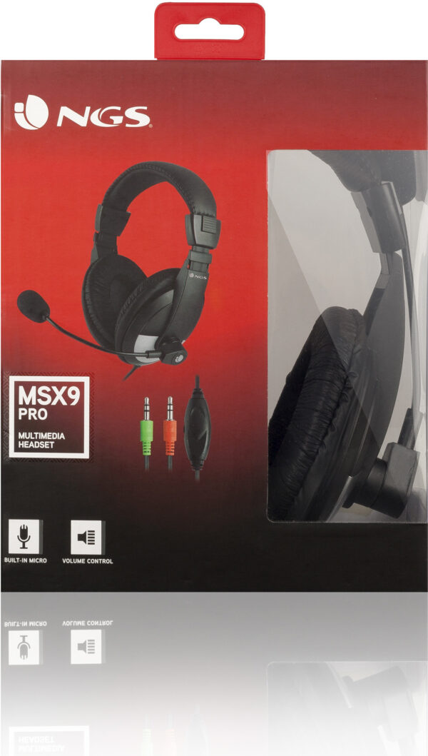 Prix Casque avec Microphone NGS MSX9 PRO Jack - Jack 3,5 mm (MSX9PRO) -  106.00 -  106.00 – Image 5