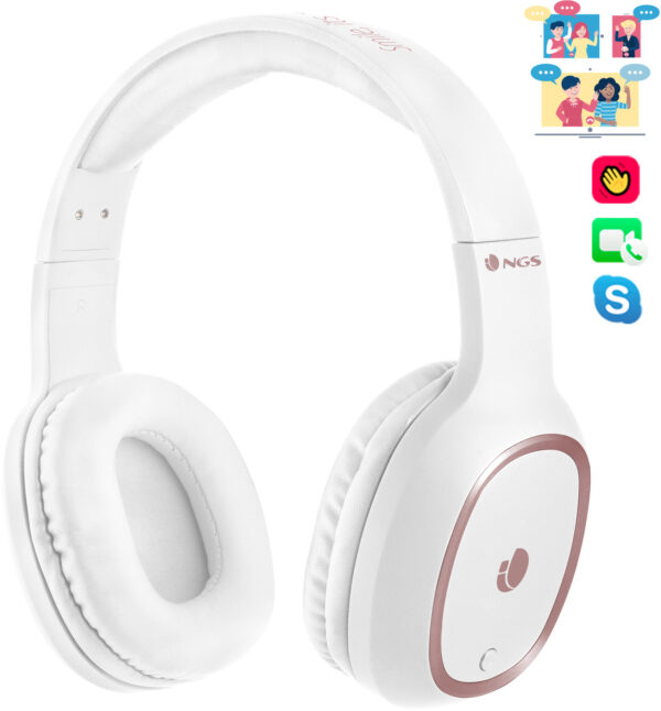 Prix Casque Bluetooth avec Microphone NGS Artica Pride blanc (ARTICAPRIDEWHITE) -  182.00 -  182.00