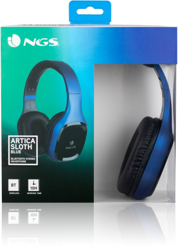 Prix Casque Bluetooth avec Microphone NGS Artica Sloth Blue -  216.00 -  216.00 – Image 4