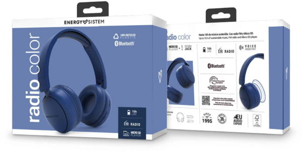 Prix Casque Bluetooth Energy Sistem Radio Color avec Radio FM - Bleu (457700) -  335.00 -  335.00 – Image 6