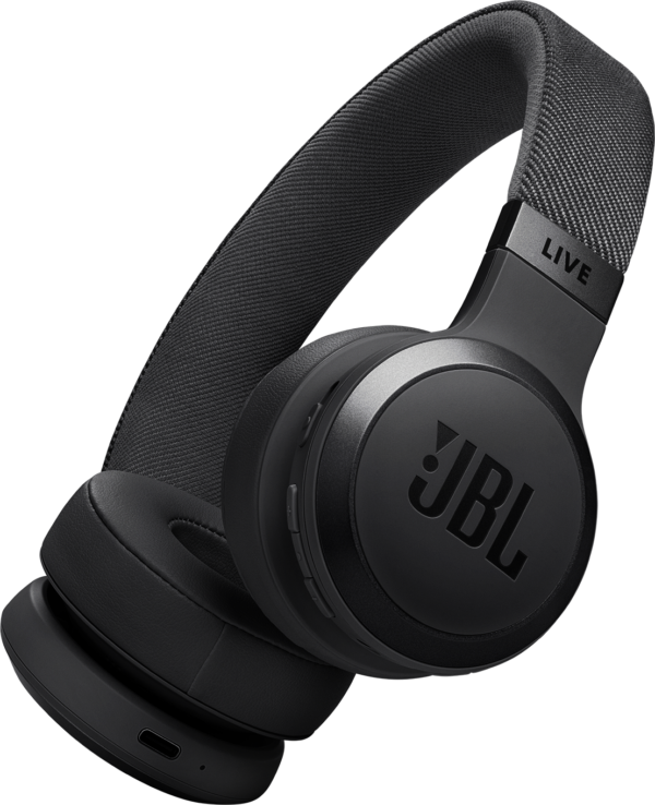 Casque Bluetooth JBL Live 670NC à réduction de bruit - Noir (JBLLIVE670NCBLK)