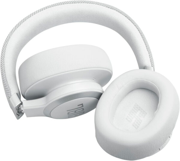 Casque Bluetooth JBL Live 770NC à réduction de bruit - Blanc (JBLLIVE770NCWHT) – Image 2