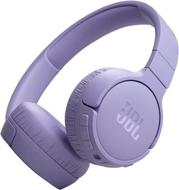 Casque Bluetooth JBL Tune 670NC à réduction de bruit - Violet (JBLT670NCPUR)