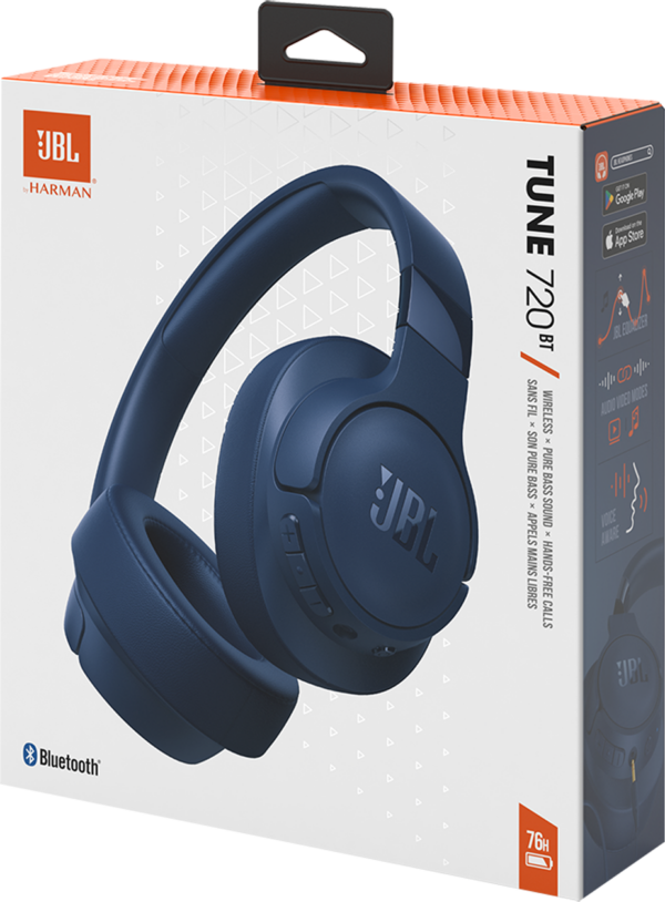Casque Bluetooth JBL Tune 720BT - Blue (JBLT720BTBLU) – Image 11
