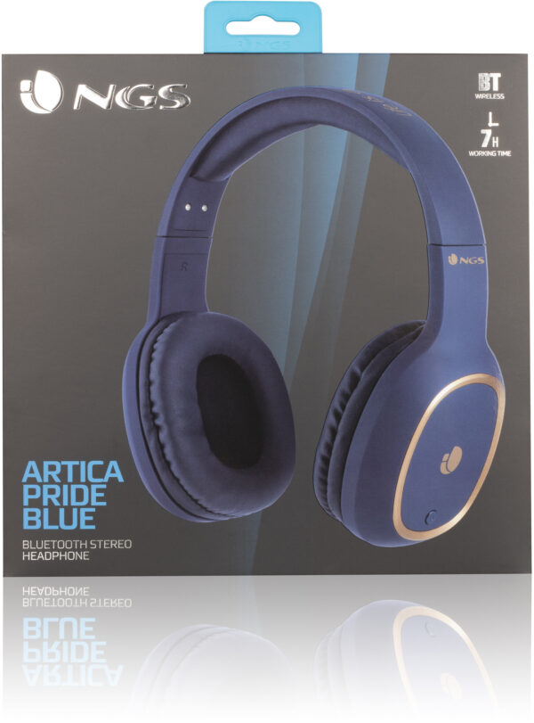Prix Casque Bluetooth Ngs Artica Pride Blue avec microphone (ARTICAPRIDEBLUE) -  172.00 -  172.00 – Image 8