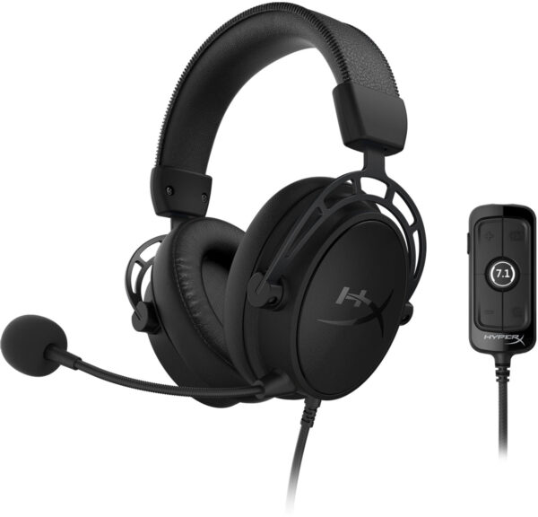Casque-micro HyperX Cloud Alpha S HX-HSCAS-BK/WW - Jack 3,5 mm / USB (4P5L2AA) – Image 3