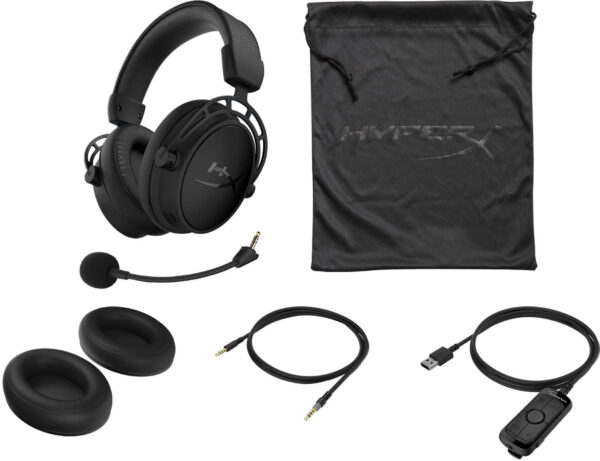 Casque-micro HyperX Cloud Alpha S HX-HSCAS-BK/WW - Jack 3,5 mm / USB (4P5L2AA) – Image 7
