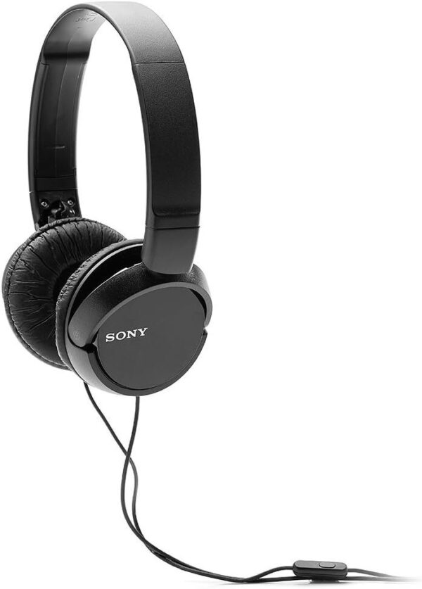 Casque Sony MDR-ZX110AP ‎Pliable avec Microphone - Jack 3,5 mm (MDRZX110APBZE) – Image 3