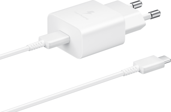 Chargeur Samsung rapide 15W USB-C - Avec câble C-à-C (EP-T1510XWEGWW) – Image 3