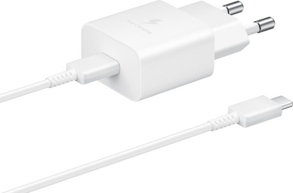 Chargeur Samsung ultra rapide 25W - Avec câble USB type-C vers type-C (EP-T2510XWEGWW) – Image 4