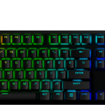 Clavier de jeu mécanique HyperX Alloy Origins PBT HX Rouge - QWERTY (639N3AA)
