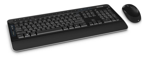 Prix Clavier et souris sans fil Microsoft Wireless Desktop 3050 - AZERTY, Français (PP3-00007) -  - 
