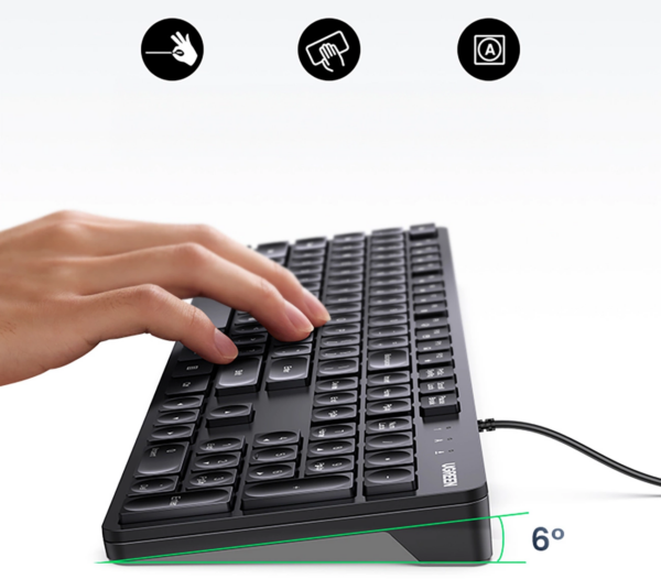 Clavier filaire Ugreen KU004 90875 - Qwerty (90875) – Image 3