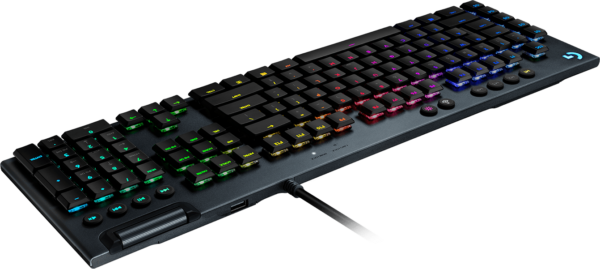 Clavier gaming mécanique Logitech G815 RVB LIGHTSYNC (Noir Français Azerty Tactile) (920-008986) – Image 4