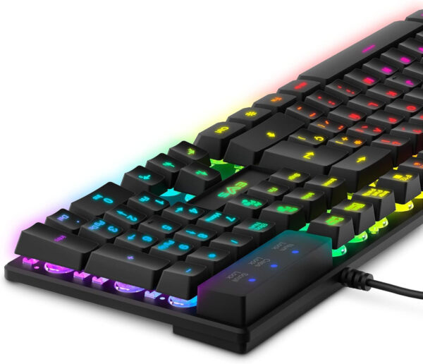 Clavier gaming rétroéclairé Energy Sistem ESG K2 Ghosthunter - AZERTY (452743) – Image 4