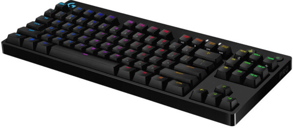 Clavier gaming rétroéclairé mécanique Logitech G PRO - Noir Français Azerty (920-009390) – Image 3