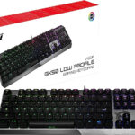 Clavier gaming rétroéclairé mécanique MSI VIGOR GK50 low profile - AZERTY (S11-04FR238-GA7)