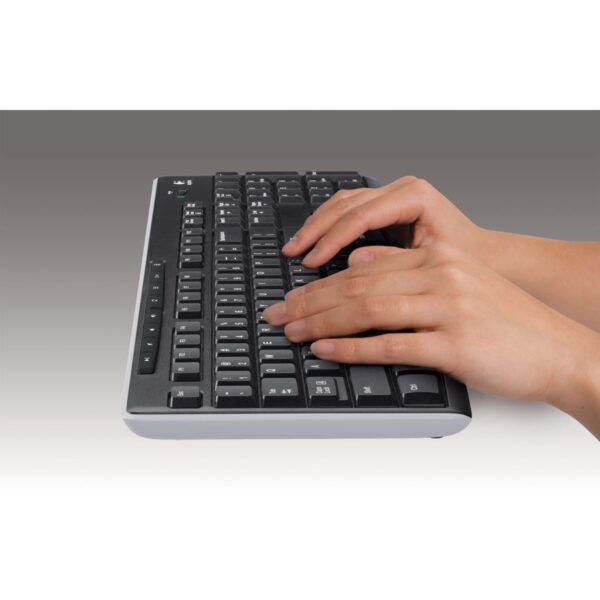 Prix Clavier Logitech Wireless Keyboard K270 - AZERTY -  -  – Image 6