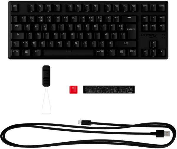 Clavier Mécanique Gaming HyperX Alloy Origins Core PBT - AZERTY (639N7AA) – Image 7