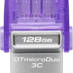 Clé USB Kingston DataTraveler microDuo 3C USB Type-A / Type-C 3.2 - 128 Go (DTDUO3CG3/128GB)