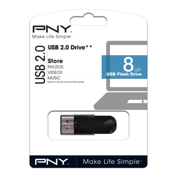 Prix Clé USB PNY Attaché 4 2.0 8GB (FD8GBATT4-EF) -  -  – Image 3