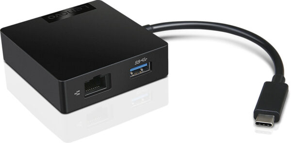 Prix Concentrateur de voyage USB-C de Lenovo (GX90M61237) -  -  – Image 2