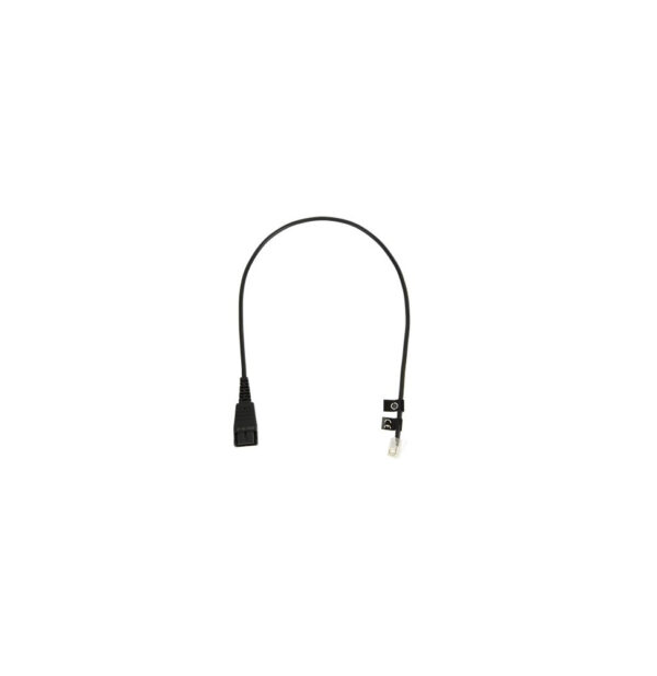 Prix Cordon droit Jabra Quick Disconnect QD RJ10 0,5 mètre (8800-00-01) -  - 