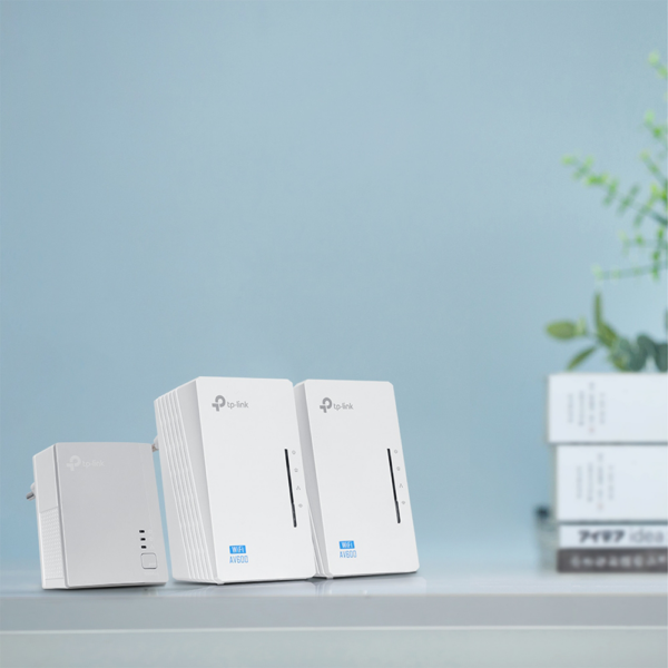 CPL TP-Link Extender AV600 2-port Powerline Wi-Fi Extender 3-pack KIT 600 Mbps (TL-WPA4220 TKIT) – Image 5