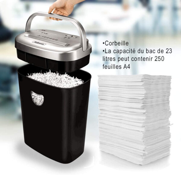 Déchiqueteuse Fellowes Powershred® 53C à Coupe Croisée (4653101) – Image 5