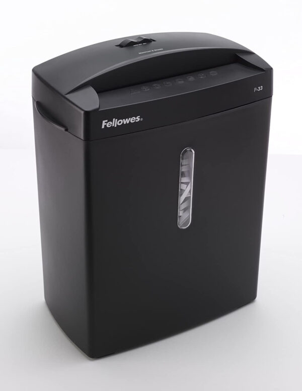 Déchiqueteuse Fellowes Powershred® P-33S à Coupe Droite (3231101)
