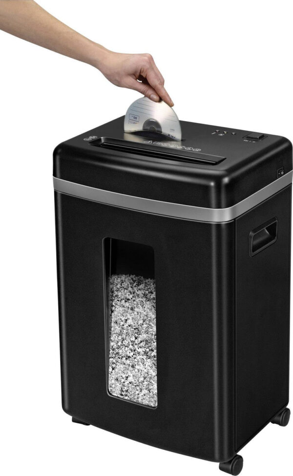 Destructeur Fellowes de documents Micro-confettis 450M (4074101) – Image 4