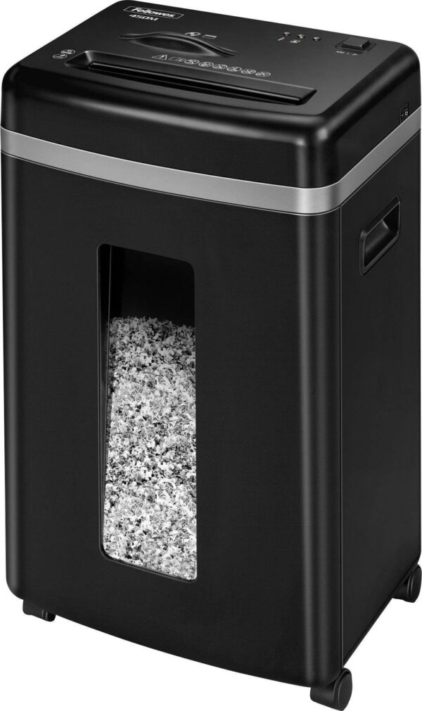 Destructeur Fellowes de documents Micro-confettis 450M (4074101) – Image 6