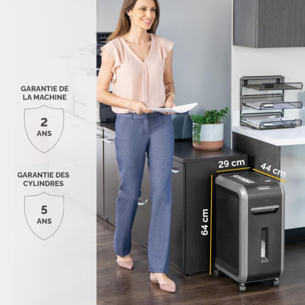Destructeur Fellowes Powershred® 99Ci Coupe croisée (4691001) – Image 8